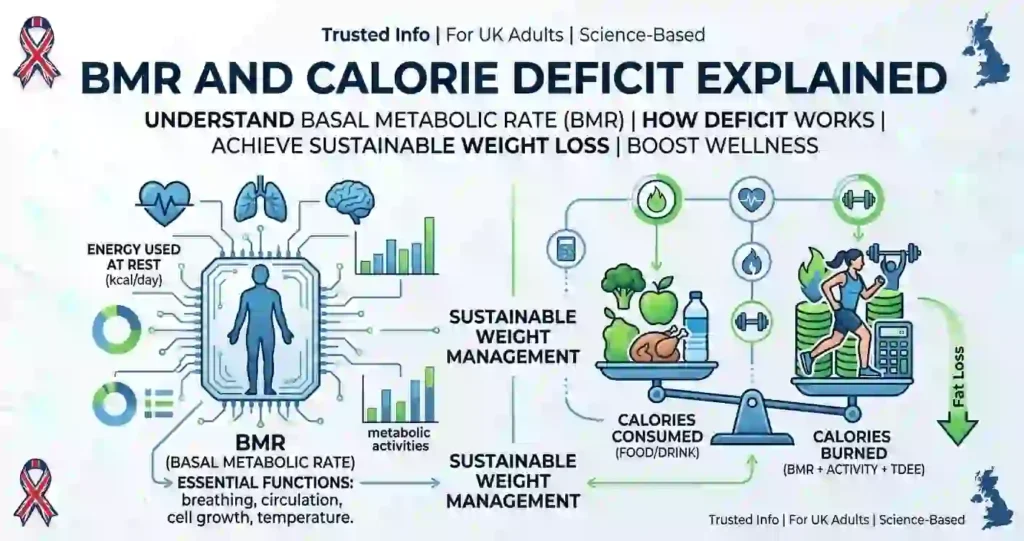 bmr and calorie deficit explained