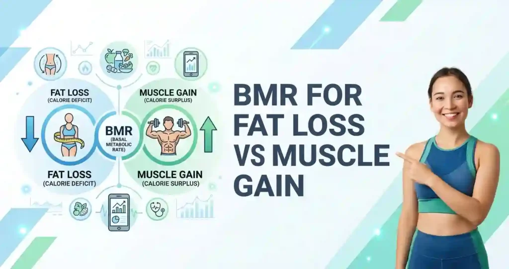 bmr for fat loss vs muscle gain