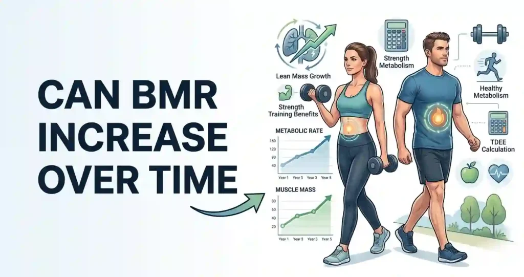 can bmr increase over time